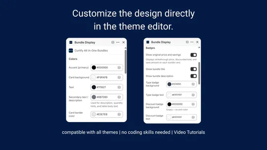 Curtify All‑in‑One Bundles screenshot