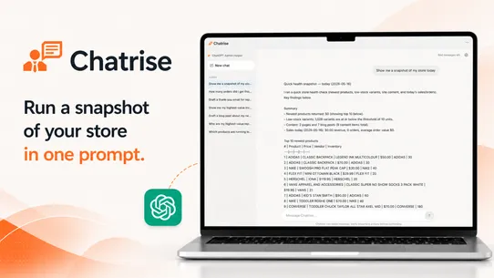 Chatrise: ChatGPT Copilot screenshot