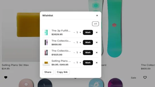 Wishlist ‑ Reduncle screenshot