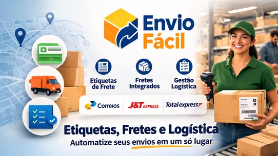 Envio Fácil Encomendas App screenshot