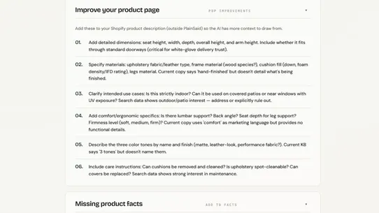 PlainSaid screenshot