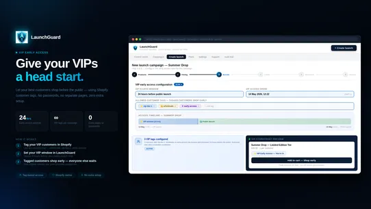 LaunchGuard ‑ Product Releases screenshot