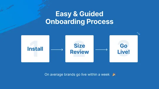 WAIR Size &amp; Fit Recommendation screenshot