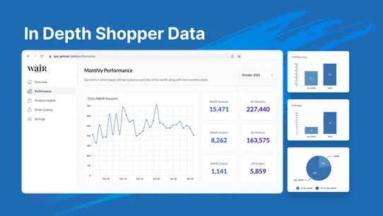 WAIR Size &amp; Fit Recommendation screenshot