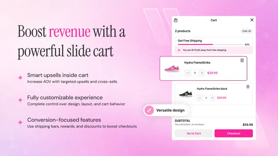 HUE Cart Drawer screenshot