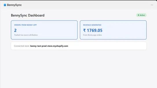 BennySync screenshot