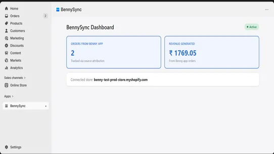 BennySync screenshot