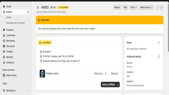 BennySync screenshot