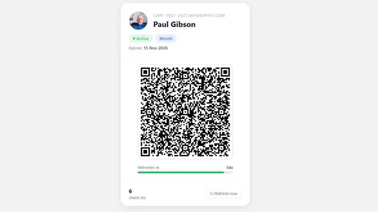 Membership Access Flow screenshot