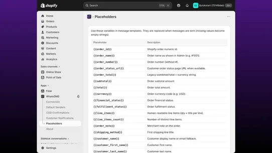 WhatsSMS screenshot