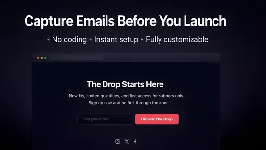 LaunchKit: Coming Soon Builder screenshot