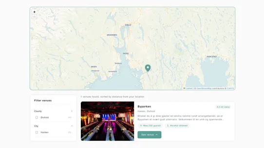 BERG: Store Locator &amp; Maps screenshot