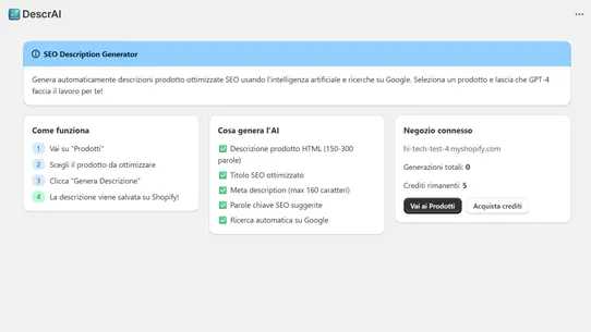 DescriAI screenshot