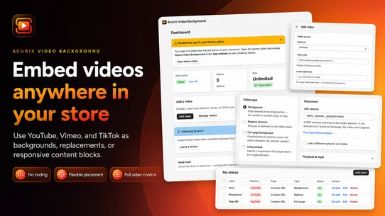 Scurix Video Background screenshot
