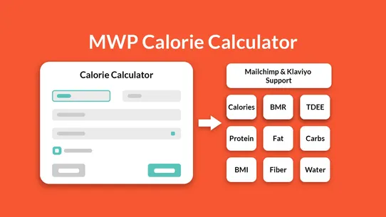 MWP Calorie Calculator screenshot