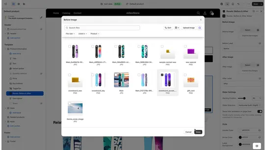 Revelo: Before &amp; After Slider screenshot