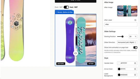 Revelo: Before &amp; After Slider screenshot