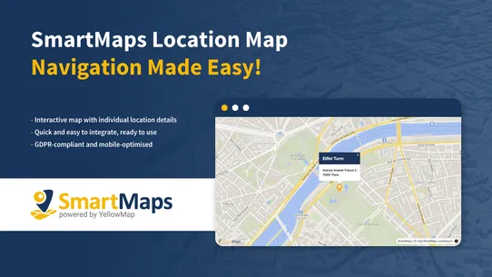 SmartMaps Location map screenshot