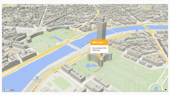 SmartMaps Location map screenshot