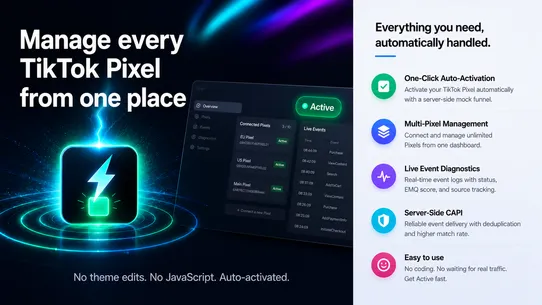 25Tools: TikTok Pixel Manager screenshot