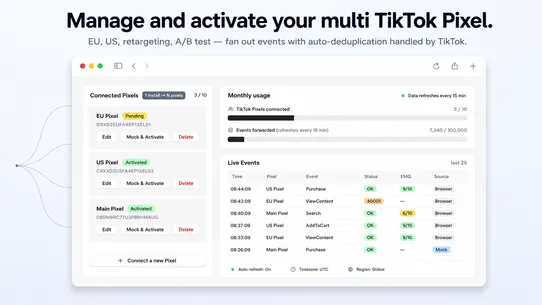 25Tools: TikTok Pixel Manager screenshot
