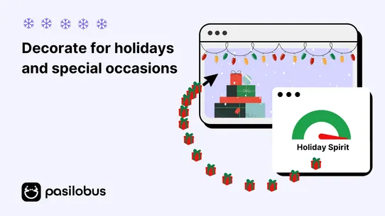 Holiday Decors ‑ Pasilobus screenshot