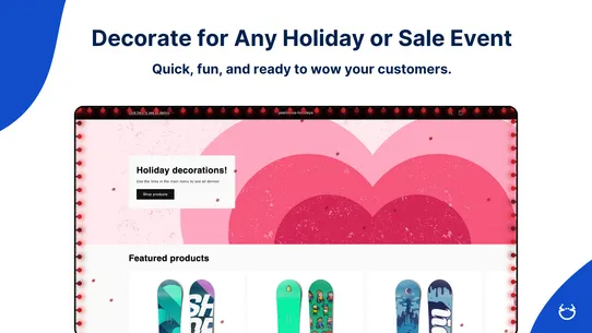 Holiday Decors ‑ Pasilobus screenshot