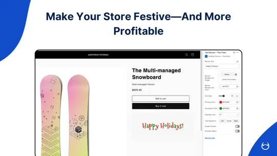 Holiday Decors ‑ Pasilobus screenshot