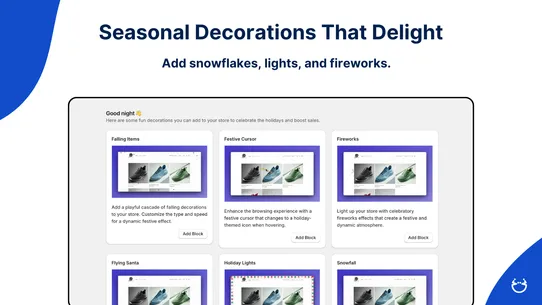 Holiday Decors ‑ Pasilobus screenshot
