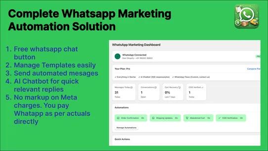 Gavi Whatsapp Marketing screenshot
