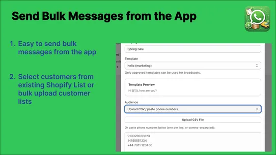 Gavi Whatsapp Marketing screenshot