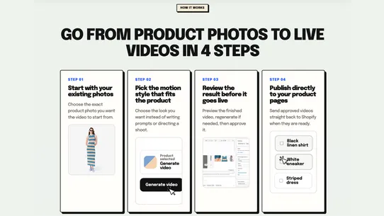 Movioo: AI Product Videos screenshot