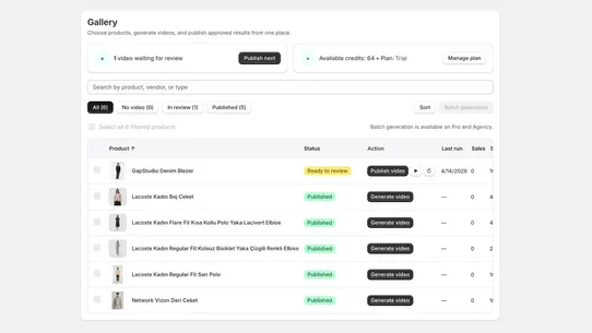 Movioo: AI Product Videos screenshot