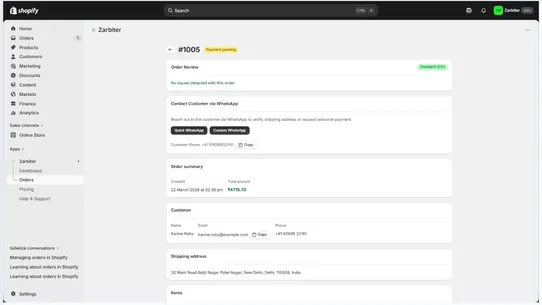 Zarbiter screenshot