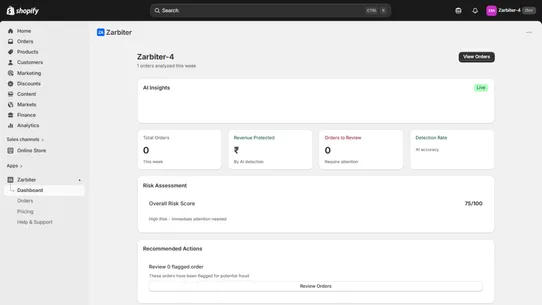 Zarbiter screenshot