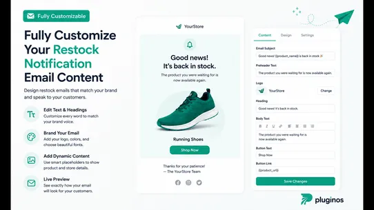 Restock Alert ‑ Back in Stock screenshot