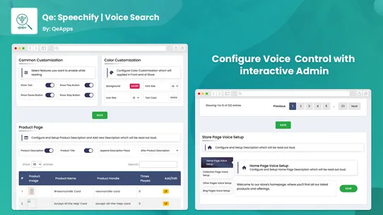 Qe: Speechify | Voice Search screenshot