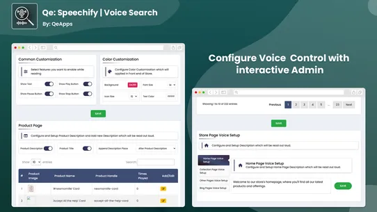 Qe: Speechify | Voice Search screenshot