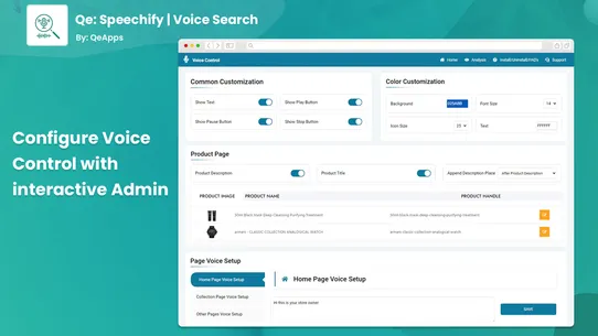 Qe: Speechify | Voice Search screenshot