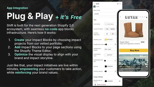 Shift ‑ Cause in Commerce screenshot