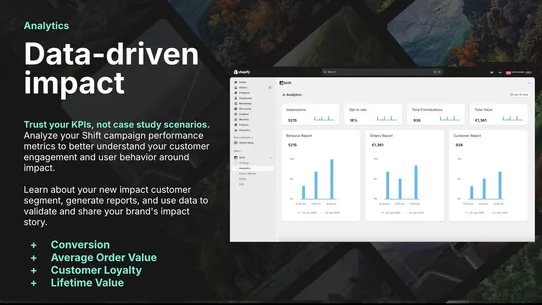 Shift ‑ Cause in Commerce screenshot