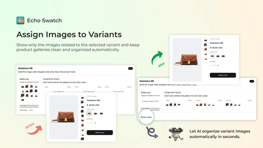 Echo Swatch &amp; Variant Images screenshot