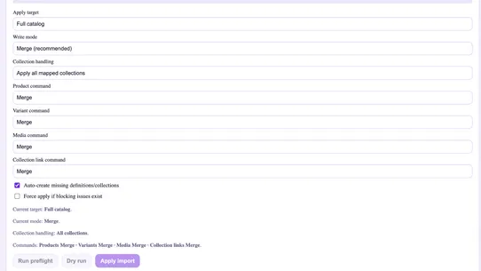DataPorter Import Export screenshot