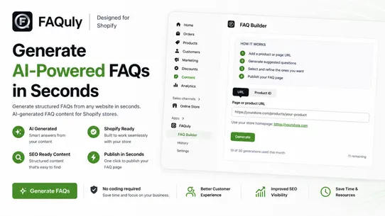 FAQuly – Fastest FAQ Builder screenshot