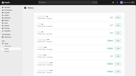 FAQuly – Fastest FAQ Builder screenshot