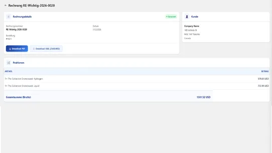InvoPass: E‑Rechnung &amp; ZUGFeRD screenshot