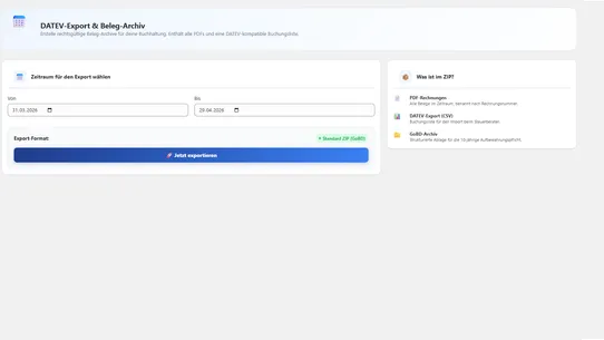 InvoPass: E‑Rechnung &amp; ZUGFeRD screenshot