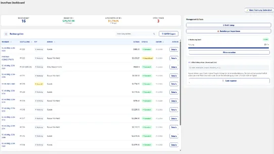 InvoPass: E‑Rechnung &amp; ZUGFeRD screenshot