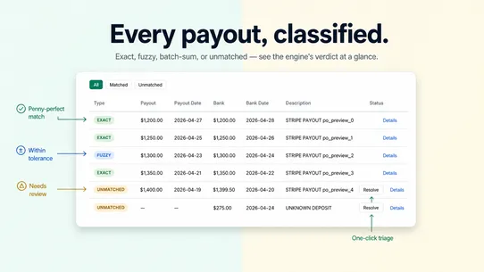 PayoutWatch screenshot
