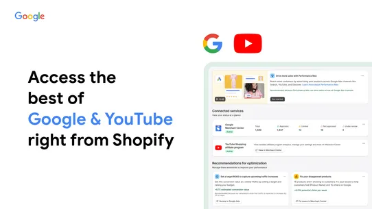 Google &amp; YouTube screenshot